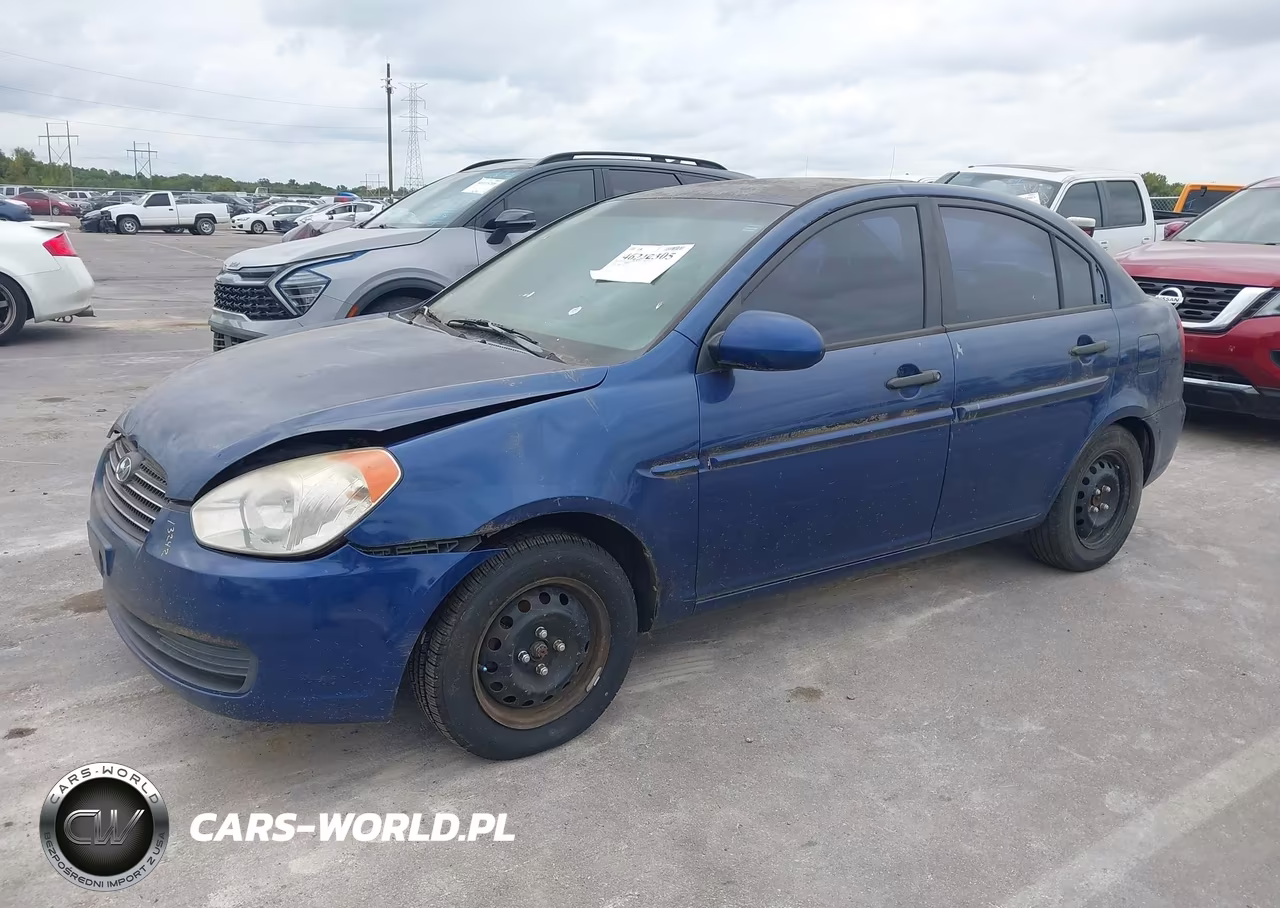 2009 Hyundai Accent Gls VIN:KMHCN46C19U360922 - 2