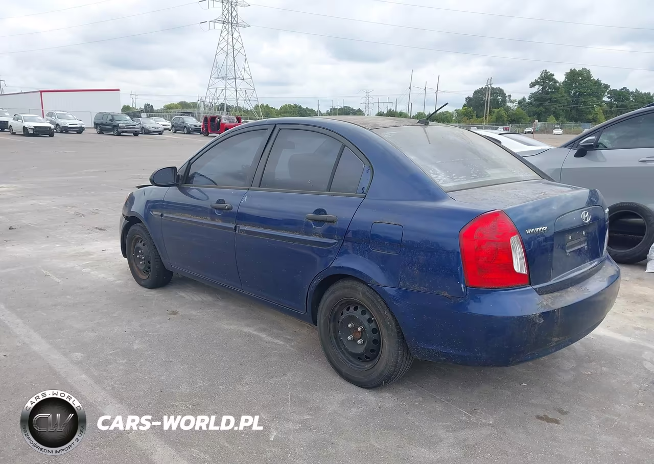 2009 Hyundai Accent Gls VIN:KMHCN46C19U360922 - 3