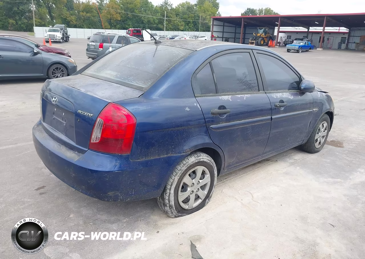 2009 Hyundai Accent Gls VIN:KMHCN46C19U360922 - 4