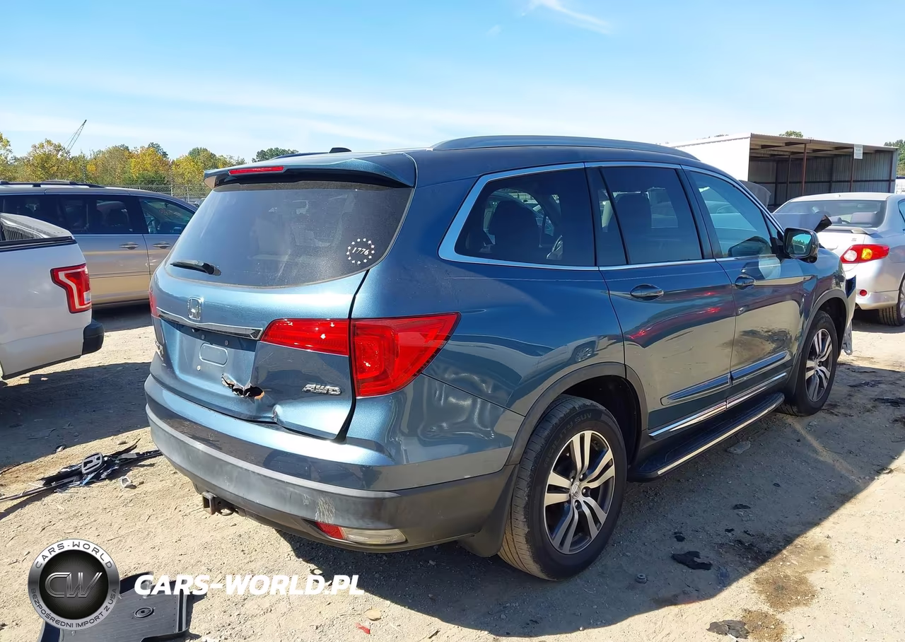 2016 Honda Pilot Ex-L VIN:5FNYF6H87GB098258 - 4