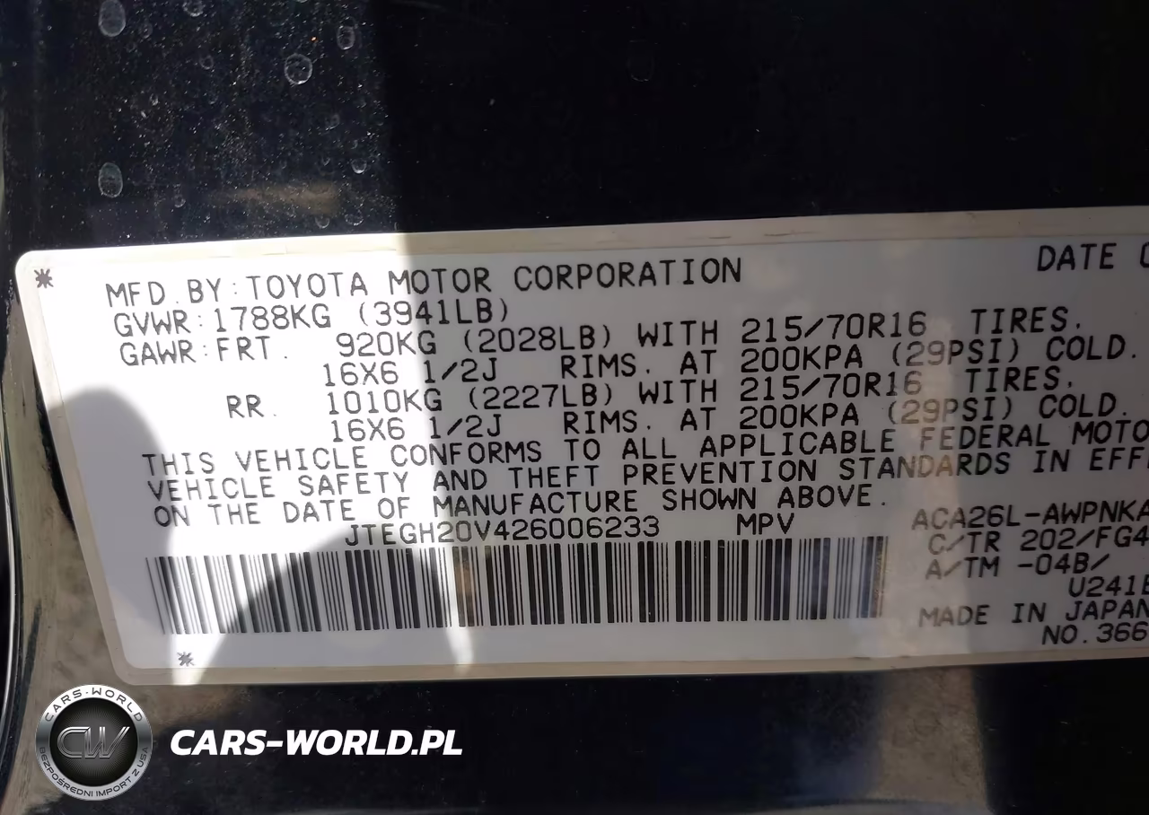 2002 Toyota Rav4 VIN:JTEGH20V426006233 - 9