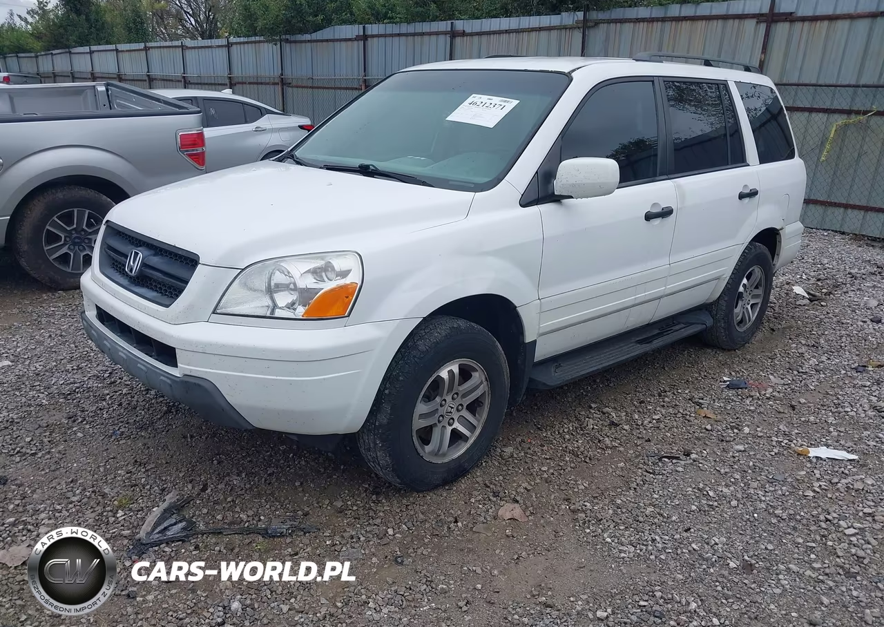 2004 Honda Pilot Ex-L VIN:2HKYF18684H550264 - 2