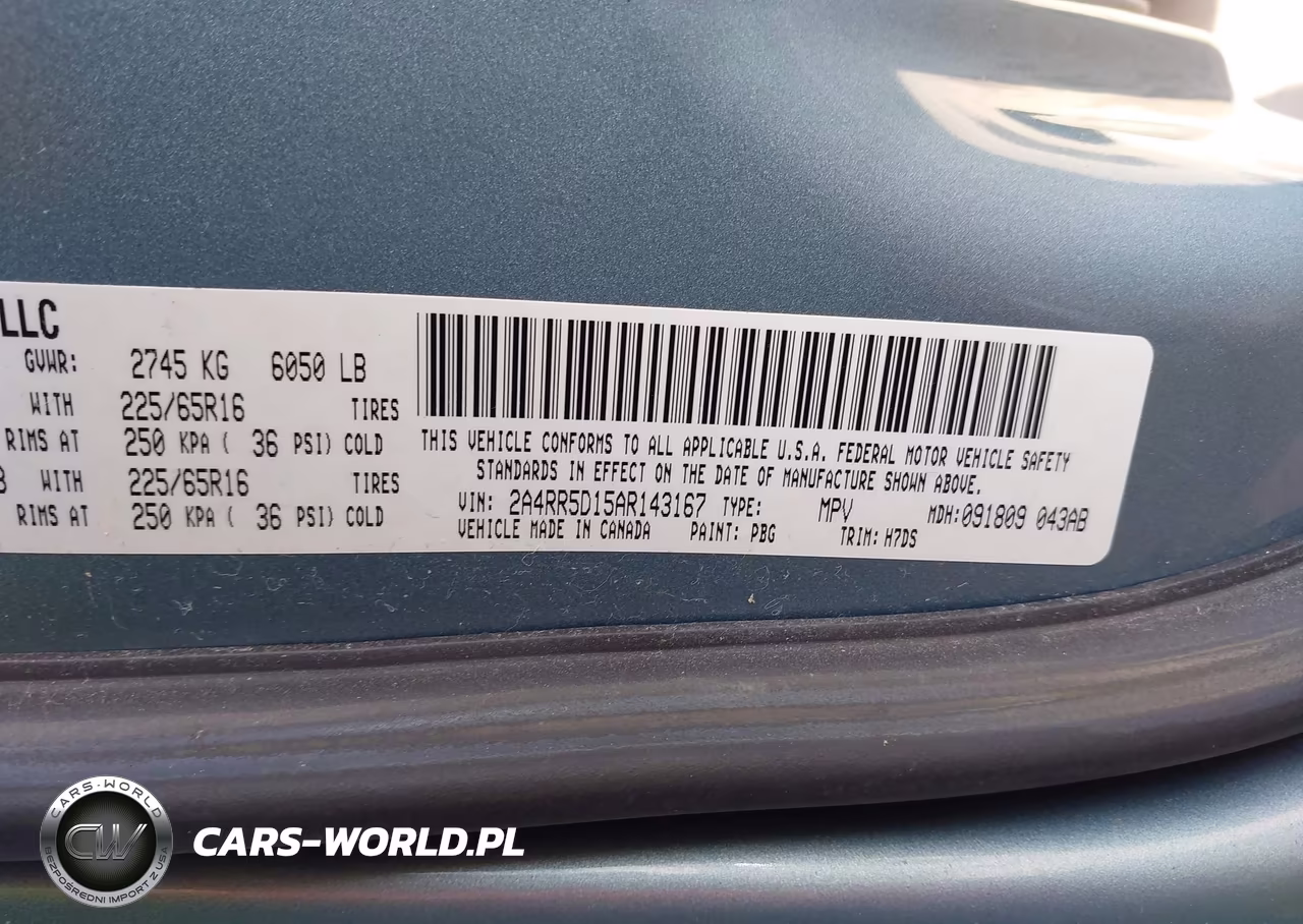 2010 Chrysler Town & Country Touring VIN:2A4RR5D15AR143167 - 9