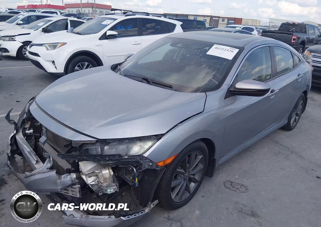 2019 Honda Civic Ex-L VIN:19XFC1F72KE002922 - 2