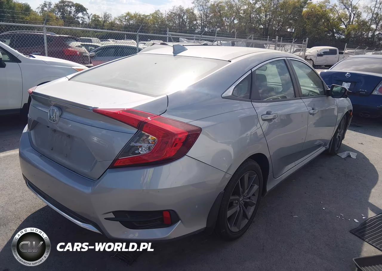 2019 Honda Civic Ex-L VIN:19XFC1F72KE002922 - 4