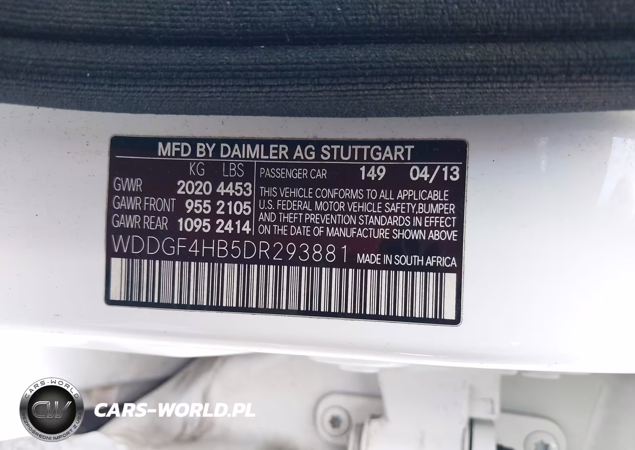 2013 Mercedes-Benz C 250 Sport VIN:WDDGF4HB5DR293881 - 9