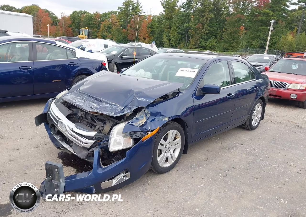 2007 Ford Fusion Sel VIN:3FAHP08167R113785 - 2