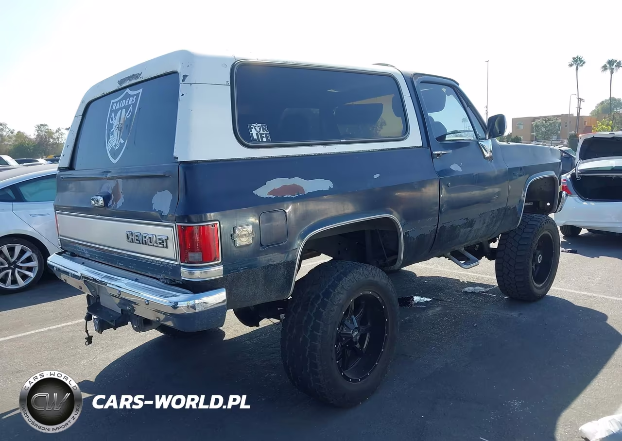 1988 Chevrolet Blazer V10 VIN:1GNEV18K5JF189205 - 4