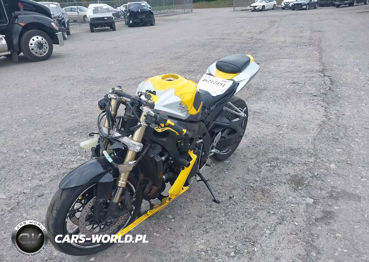 2008 Suzuki Gsx-R600 VIN:JS1GN7EA182110205 - 2
