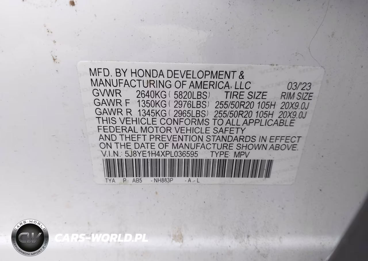 2023 Acura Mdx Technology Package VIN:5J8YE1H4XPL036595 - 9