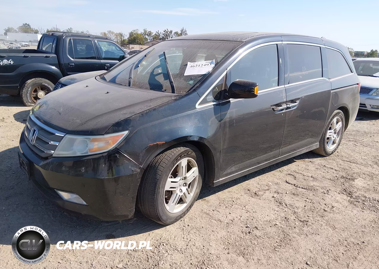 2012 Honda Odyssey Touring-Touring Elite VIN:5FNRL5H98CB076375 - 2