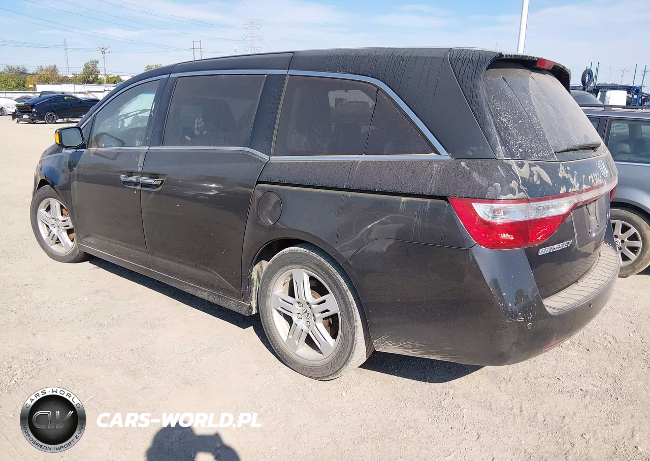 2012 Honda Odyssey Touring-Touring Elite VIN:5FNRL5H98CB076375 - 3