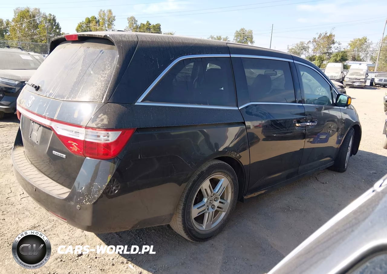 2012 Honda Odyssey Touring-Touring Elite VIN:5FNRL5H98CB076375 - 4