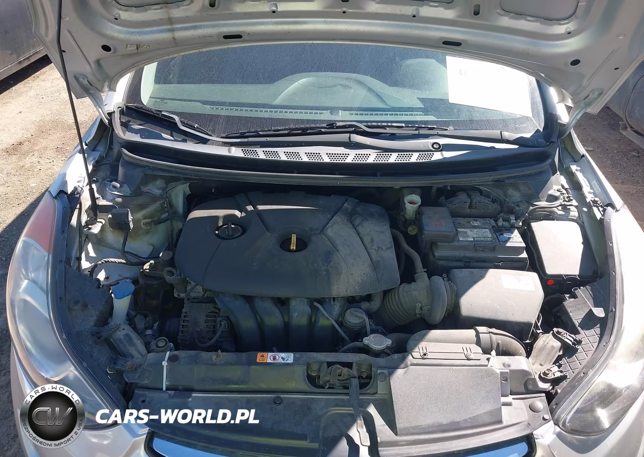 2013 Hyundai Elantra Gls VIN:KMHDH4AE4DU918422 - 10