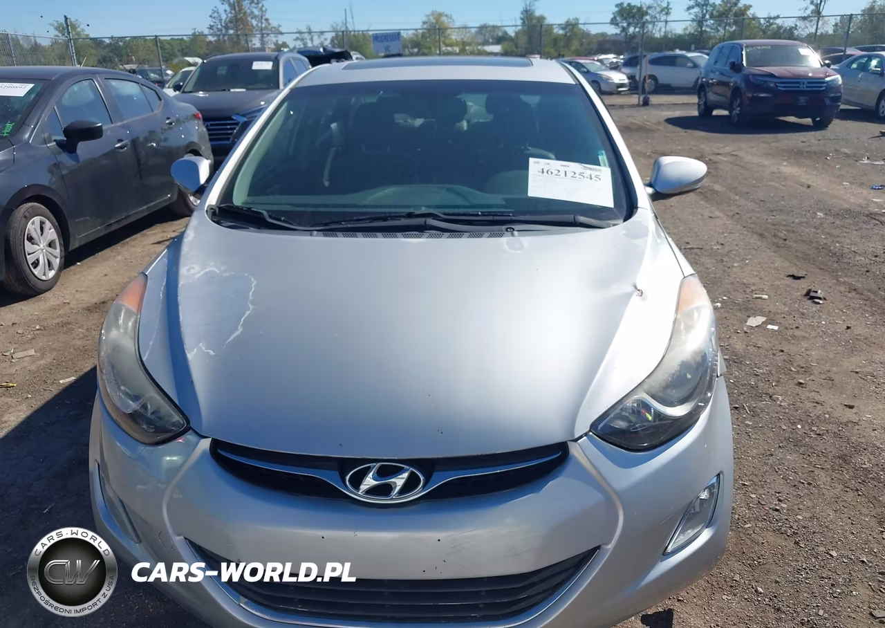 2013 Hyundai Elantra Gls VIN:KMHDH4AE4DU918422 - 12