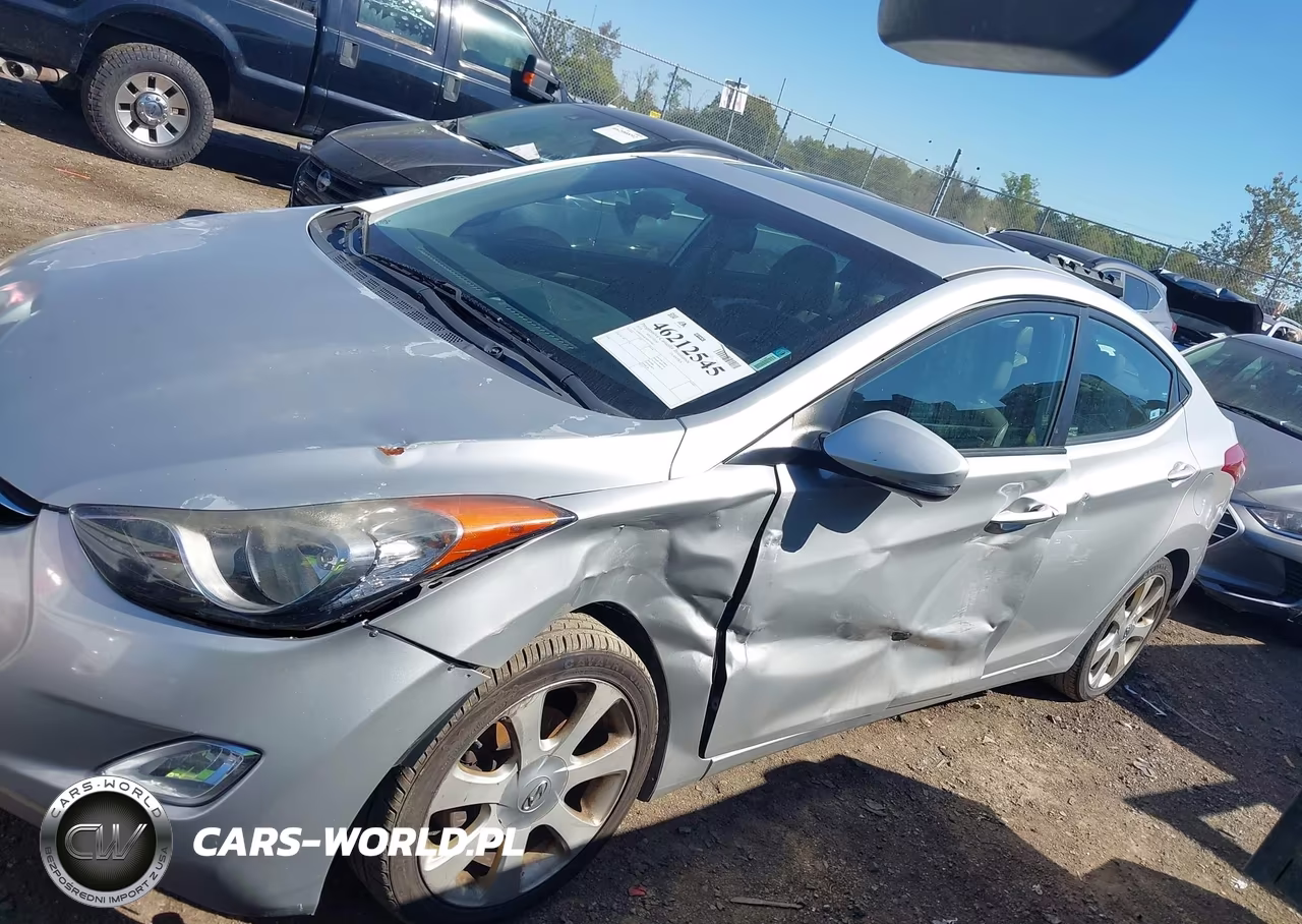 2013 Hyundai Elantra Gls VIN:KMHDH4AE4DU918422 - 14