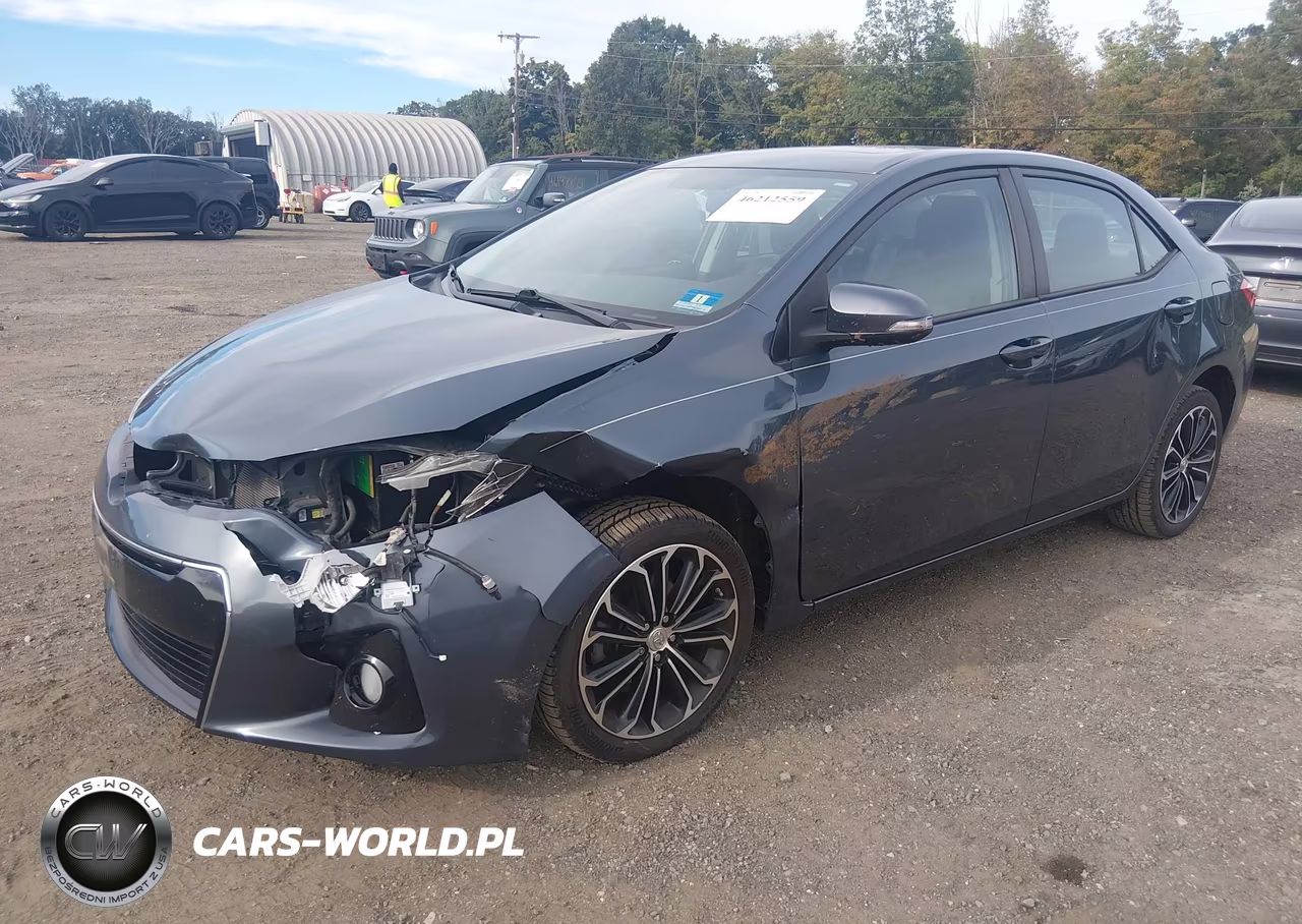 2016 Toyota Corolla S Plus VIN:2T1BURHE3GC516208 - 2