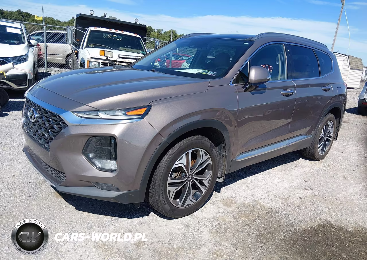 2020 Hyundai Santa Fe Sel 2.0T VIN:5NMS3CAA1LH143035 - 2