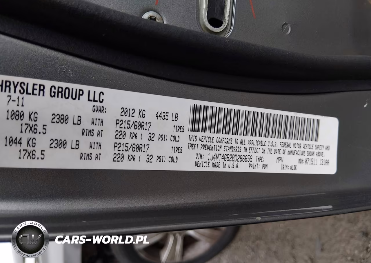2011 Jeep Patriot VIN:1J4NT4GB2BD286659 - 9