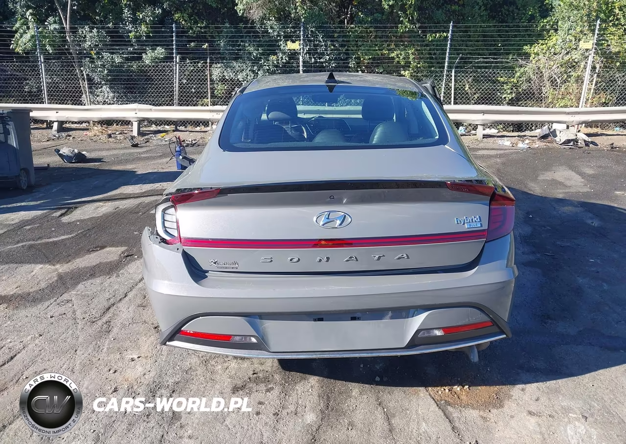 2021 Hyundai Sonata Blue VIN:KMHL24JJXMA035503 - 15