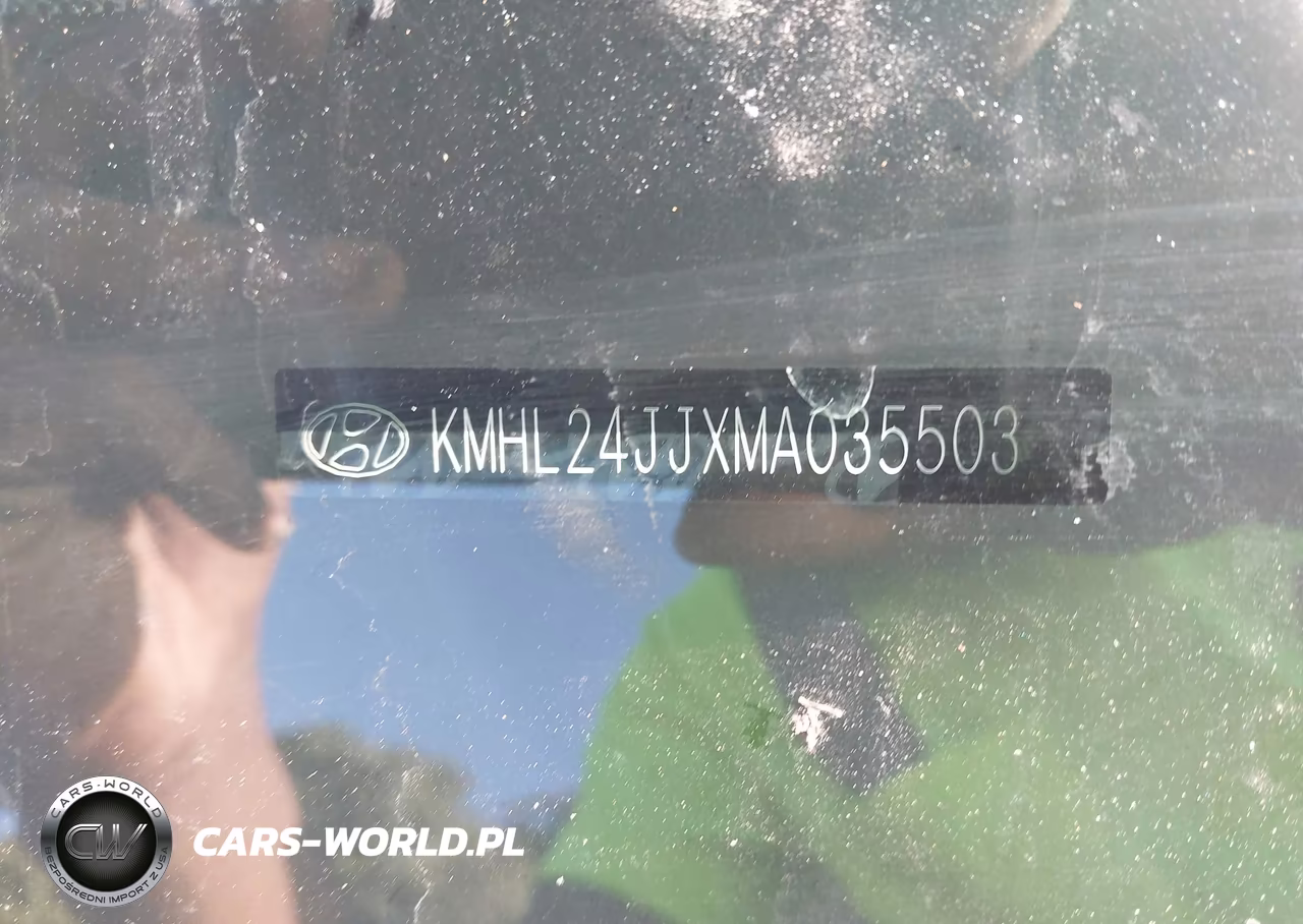 2021 Hyundai Sonata Blue VIN:KMHL24JJXMA035503 - 9