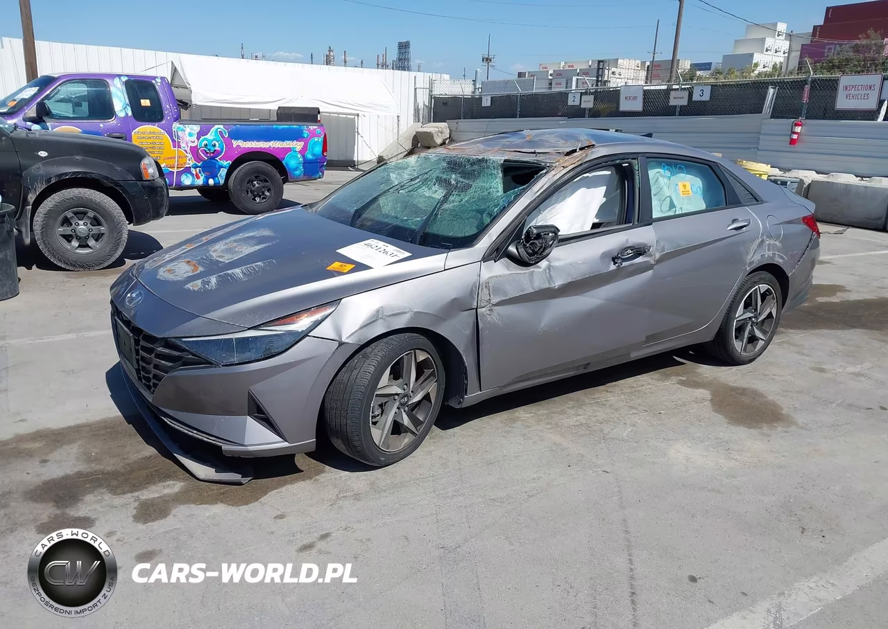 2023 Hyundai Elantra Sel VIN:KMHLS4AG9PU571947 - 2