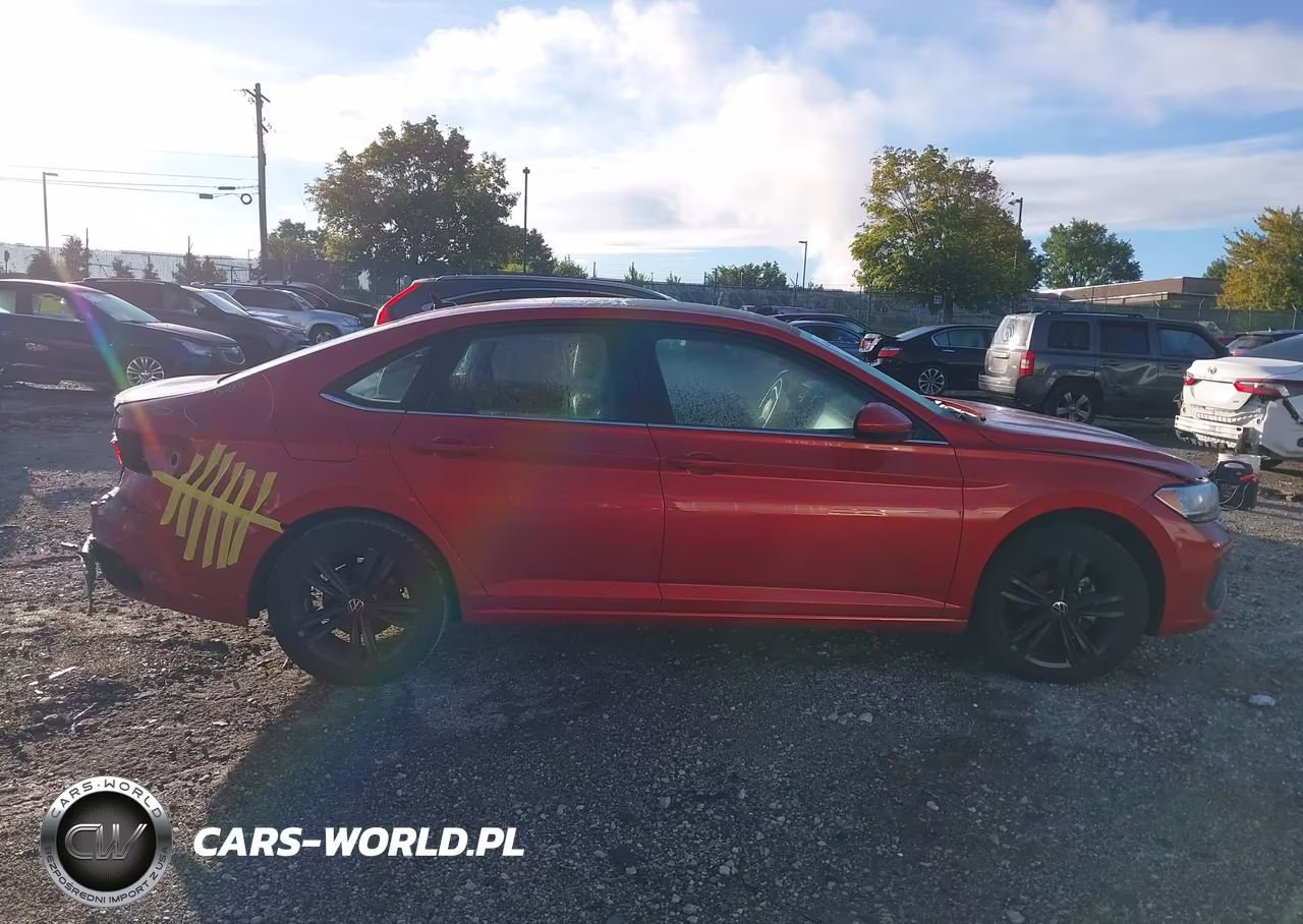 2022 Volkswagen Jetta 1.5T Se VIN:3VW7M7BUXNM010631 - 12