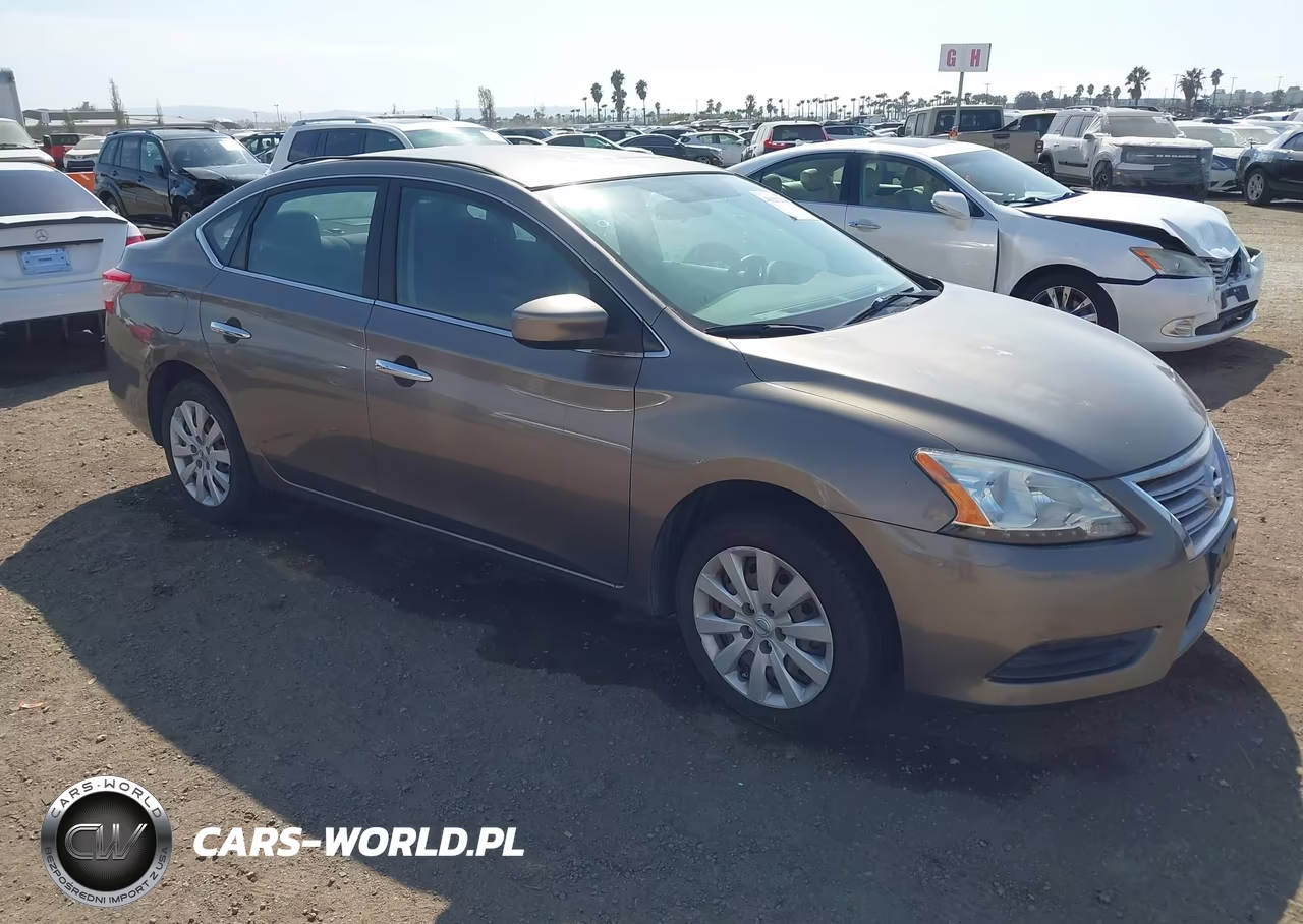 2015 Nissan Sentra Sv VIN:3N1AB7AP0FY255610 - 1