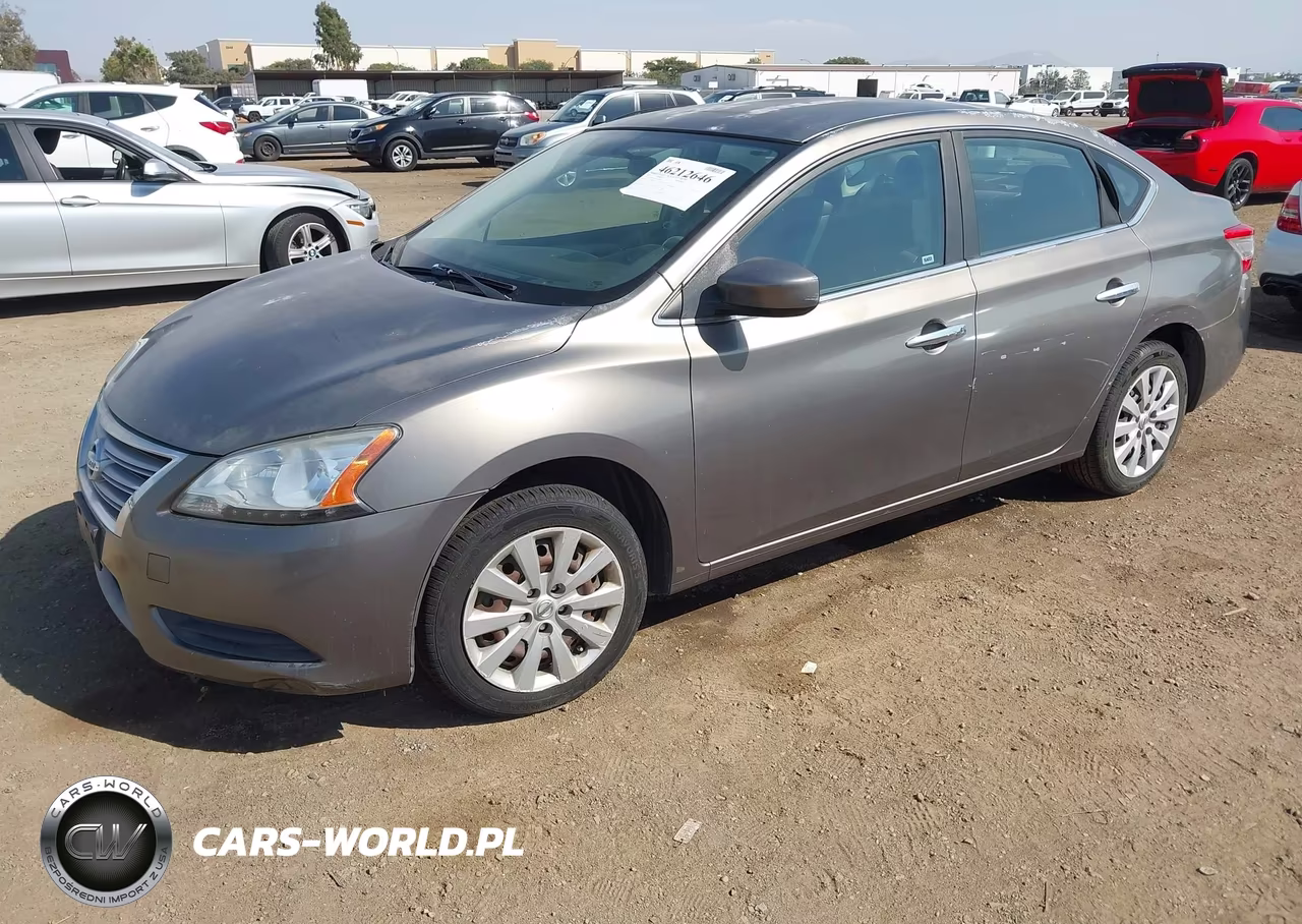 2015 Nissan Sentra Sv VIN:3N1AB7AP0FY255610 - 2
