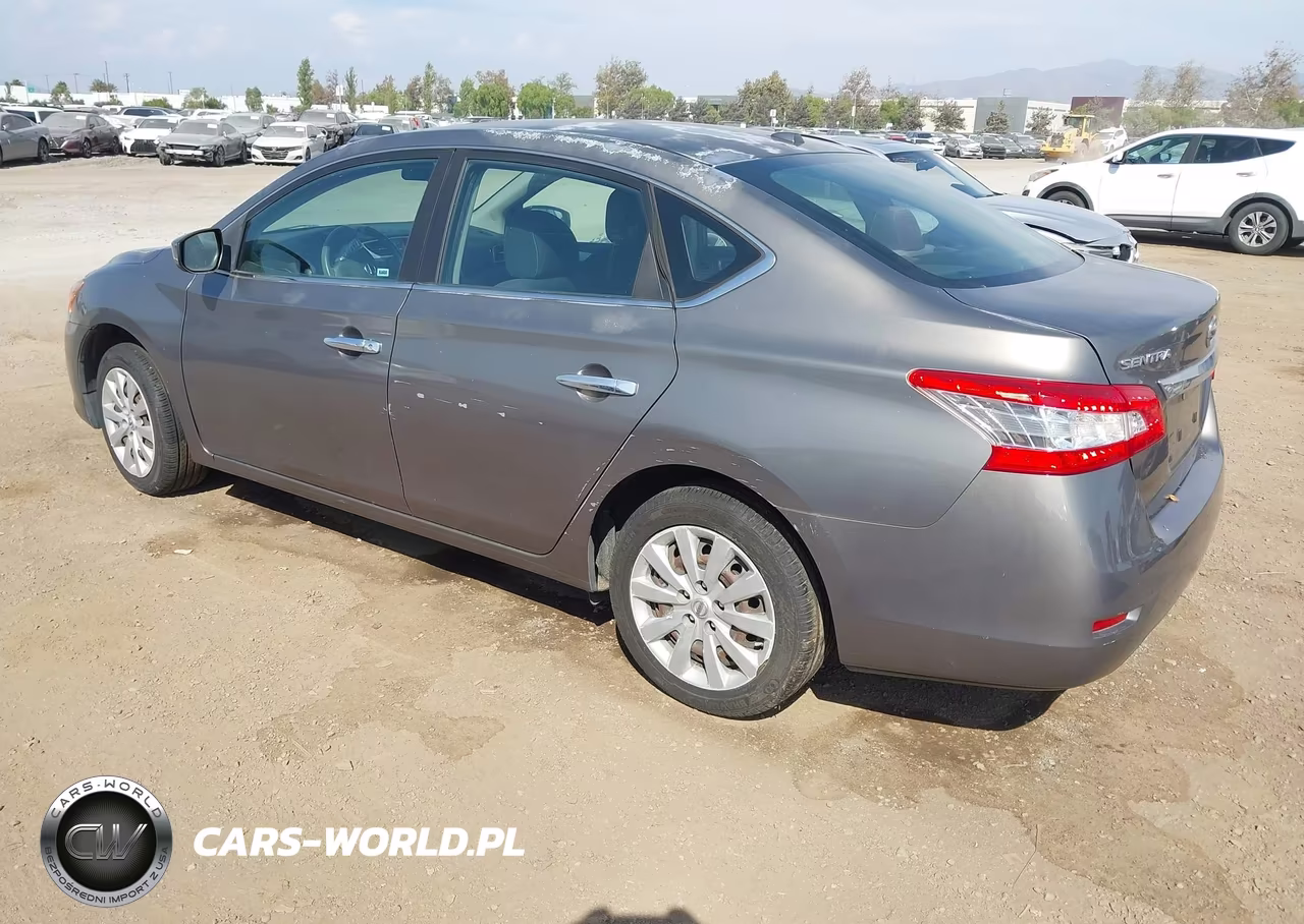 2015 Nissan Sentra Sv VIN:3N1AB7AP0FY255610 - 3