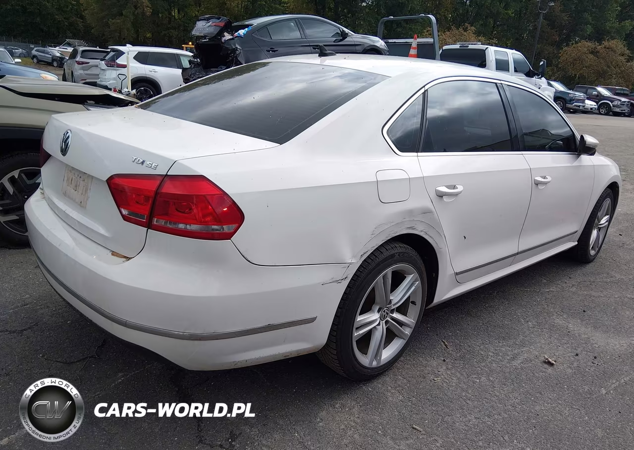 2012 Volkswagen Passat 2.0L Tdi Se VIN:1VWBN7A39CC093239 - 4