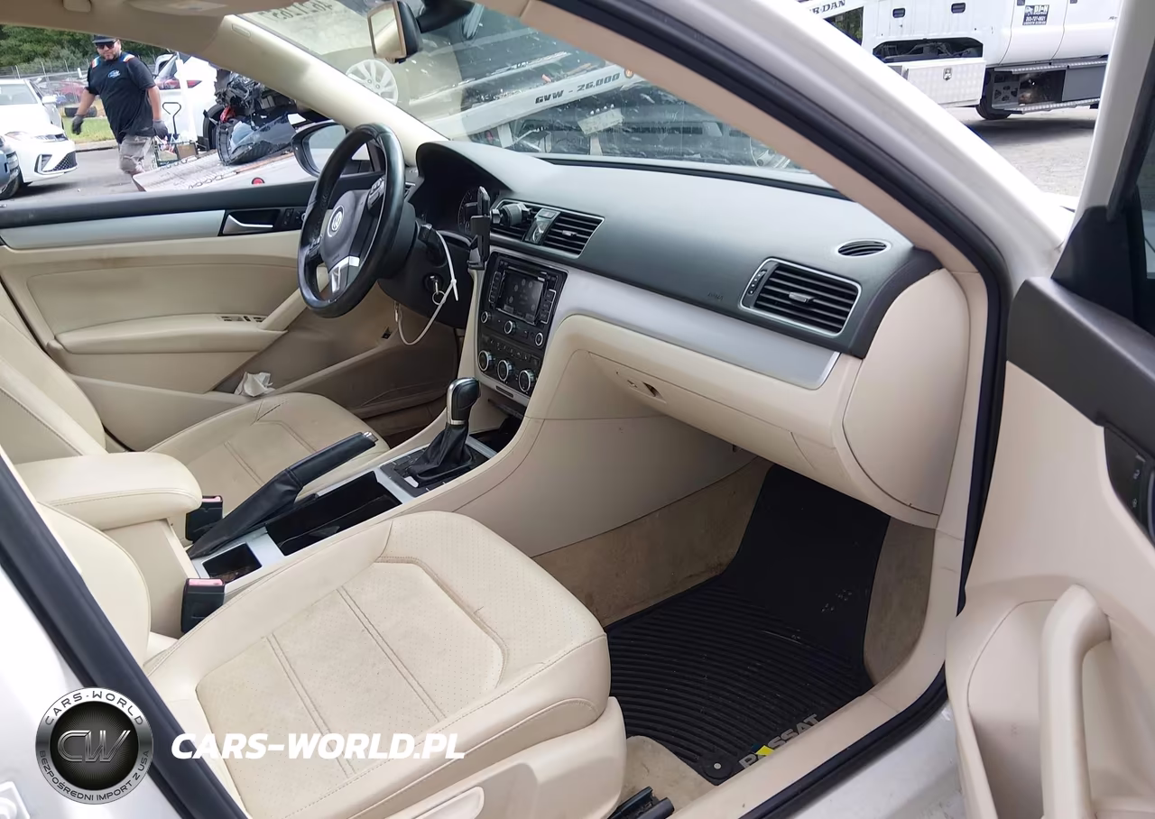 2012 Volkswagen Passat 2.0L Tdi Se VIN:1VWBN7A39CC093239 - 5