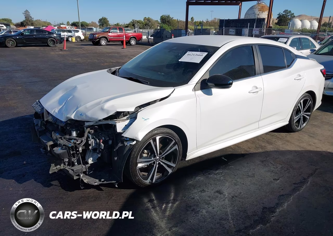 2022 Nissan Sentra Sr Xtronic Cvt VIN:3N1AB8DV6NY268098 - 2