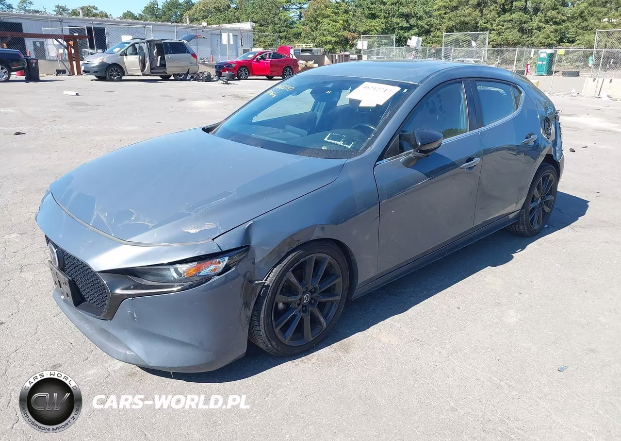 2022 Mazda Mazda3 Carbon Edition VIN:JM1BPALL8N1502644 - 2