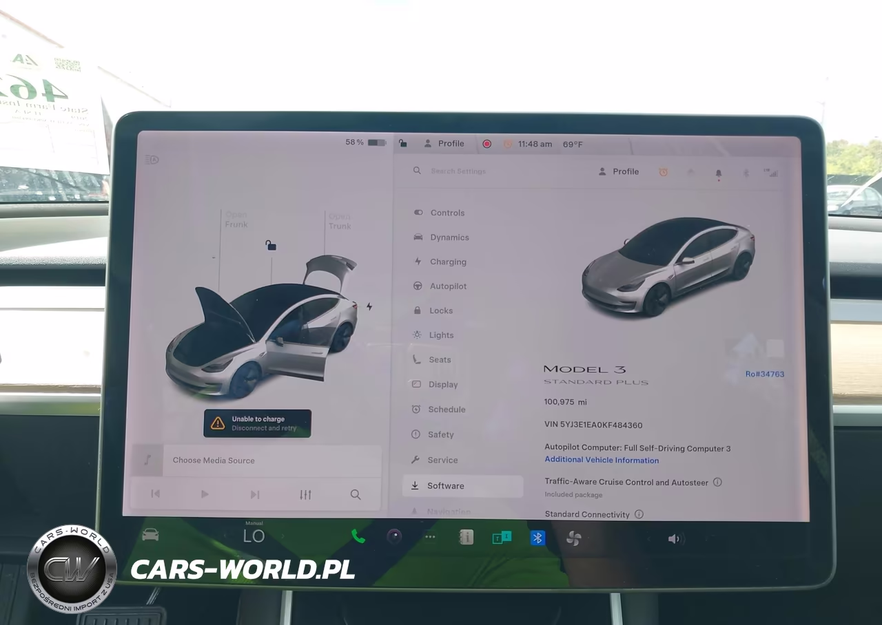 2019 Tesla Model 3 Long Range-Mid Range-Standard Range-Standard Range Plus VIN:5YJ3E1EA0KF484360 - 19