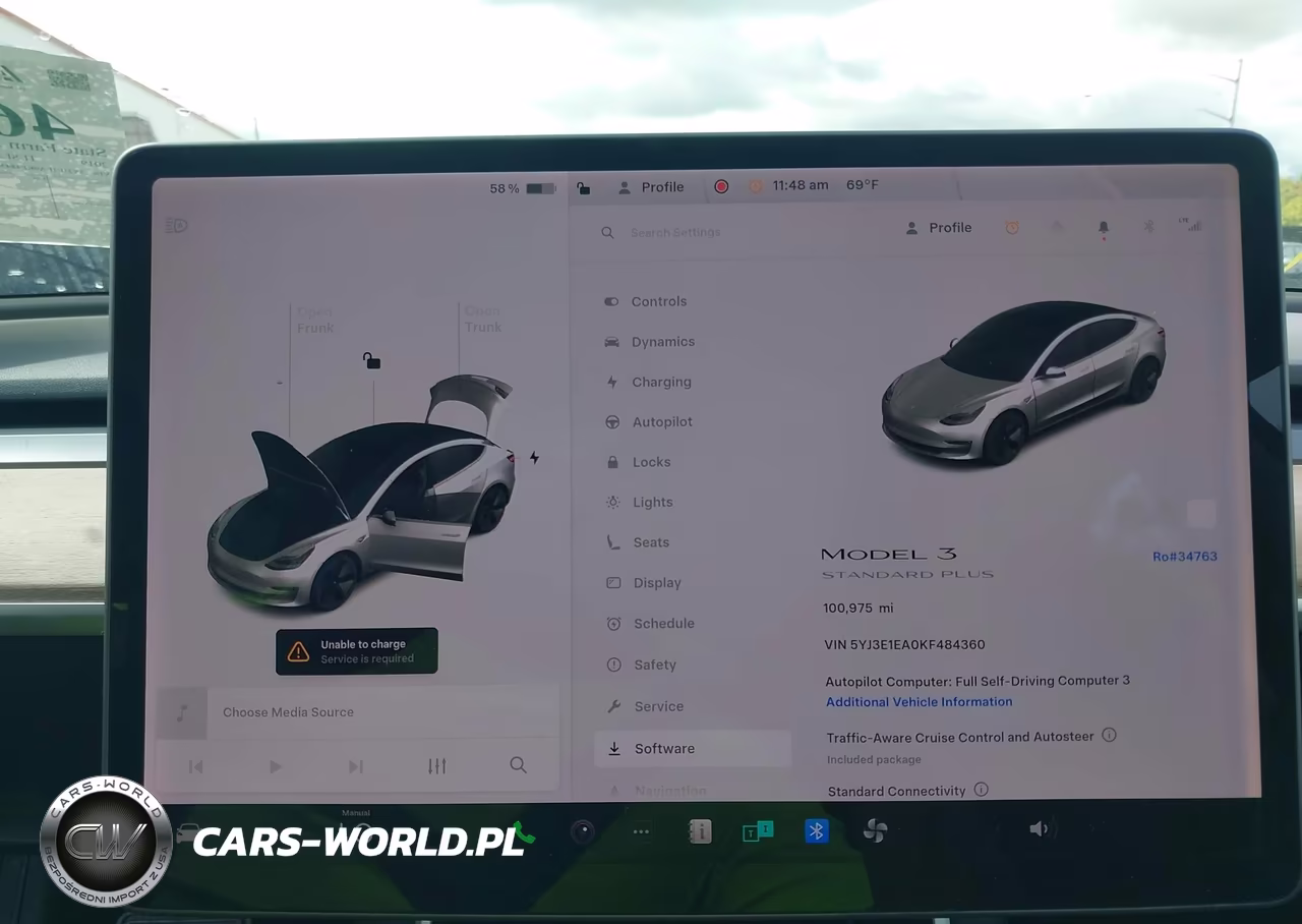 2019 Tesla Model 3 Long Range-Mid Range-Standard Range-Standard Range Plus VIN:5YJ3E1EA0KF484360 - 7