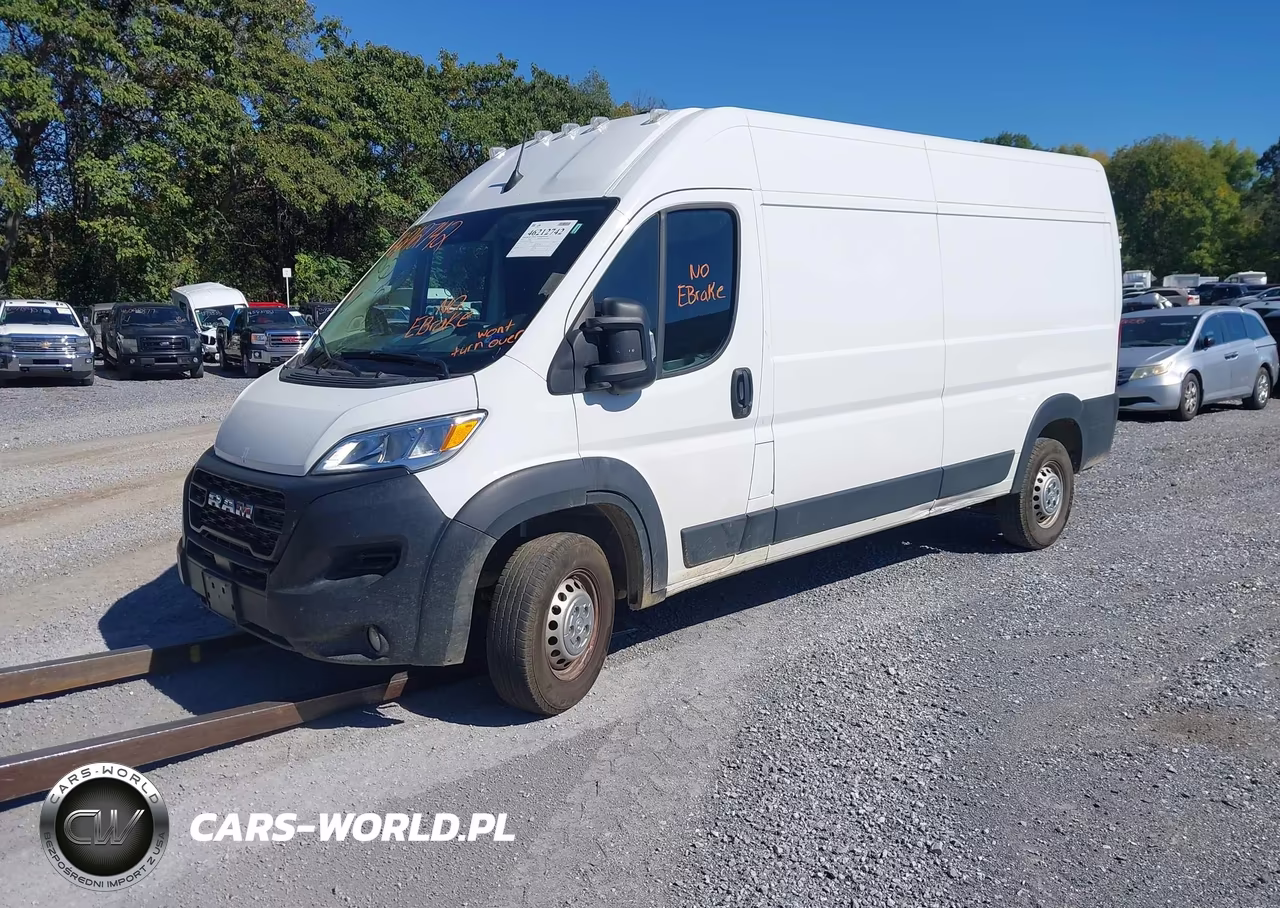 2025 Ram Promaster 3500 VIN:3C6MRVHG7SE548634 - 2