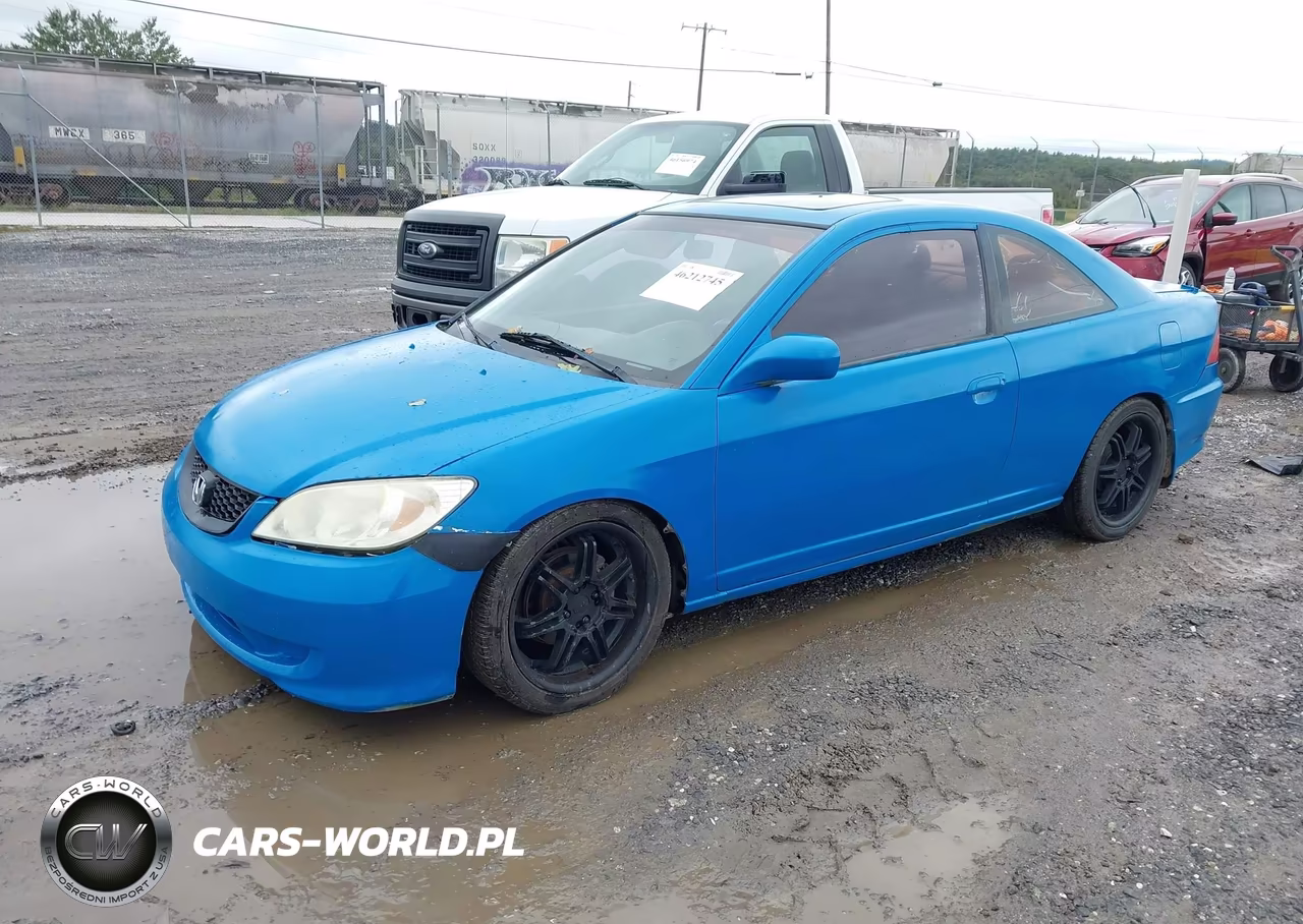2004 Honda Civic Ex VIN:1HGEM21984L050279 - 2