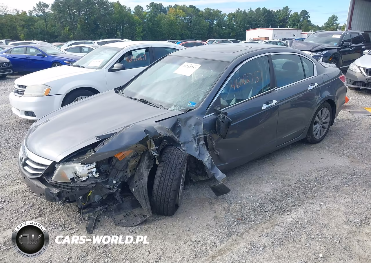 2012 Honda Accord 3.5 Ex-L VIN:1HGCP3F88CA012808 - 2