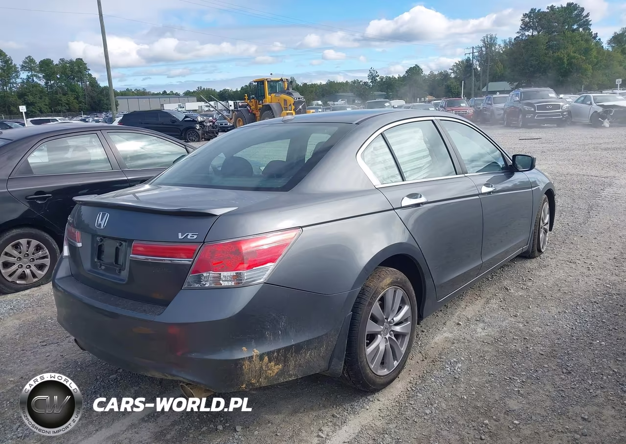 2012 Honda Accord 3.5 Ex-L VIN:1HGCP3F88CA012808 - 4