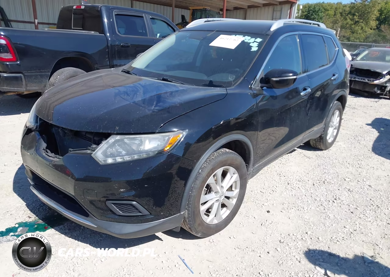2015 Nissan Rogue Sv VIN:KNMAT2MV2FP540799 - 2