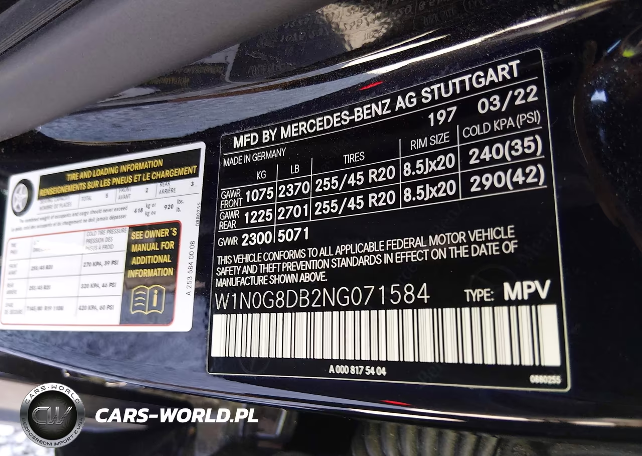 2022 Mercedes-Benz Glc 300 Suv VIN:W1N0G8DB2NG071584 - 9