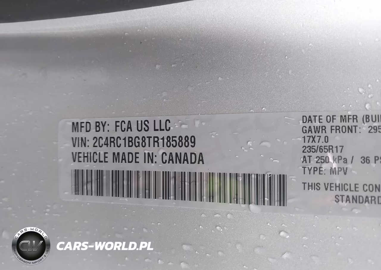 2026 Chrysler Pacifica Select VIN:2C4RC1BG8TR185889 - 9