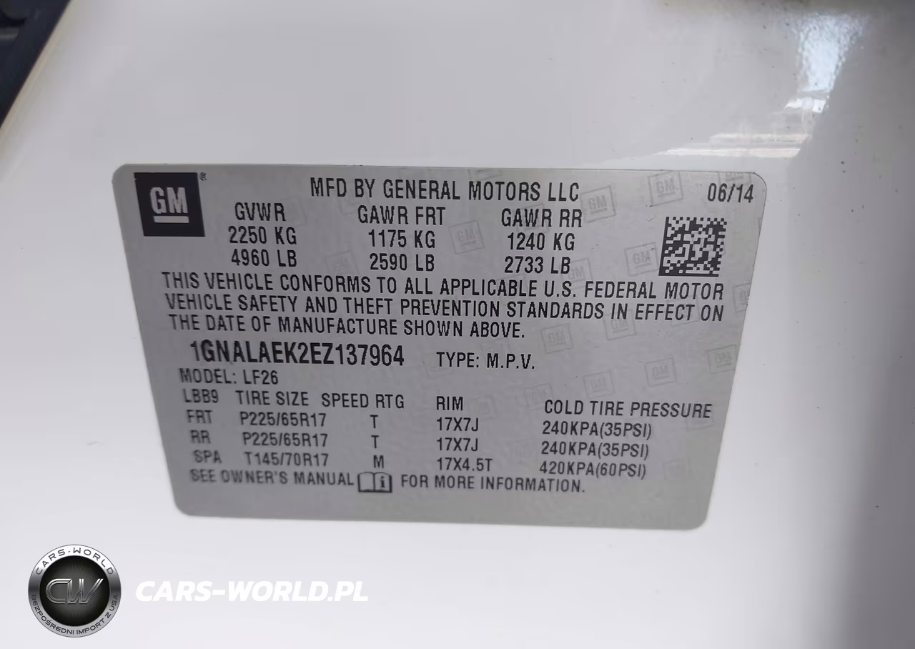 2014 Chevrolet Equinox Ls VIN:1GNALAEK2EZ137964 - 9