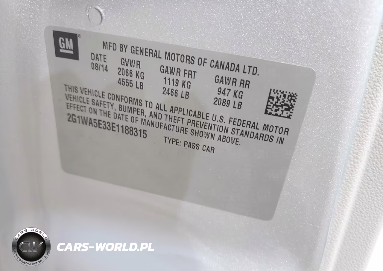 2014 Chevrolet Impala Limited Ls VIN:2G1WA5E33E1188315 - 9