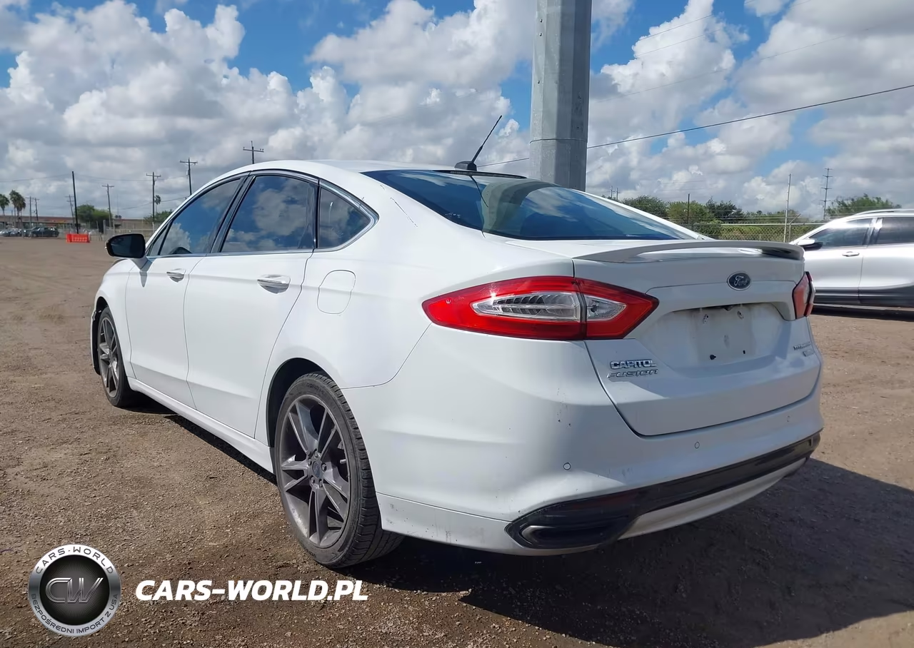 2014 Ford Fusion Titanium VIN:3FA6P0K9XER293338 - 3