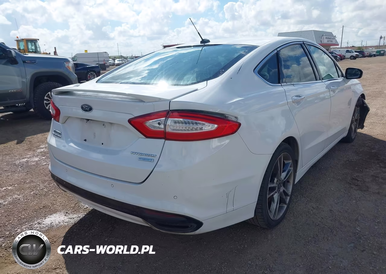 2014 Ford Fusion Titanium VIN:3FA6P0K9XER293338 - 4