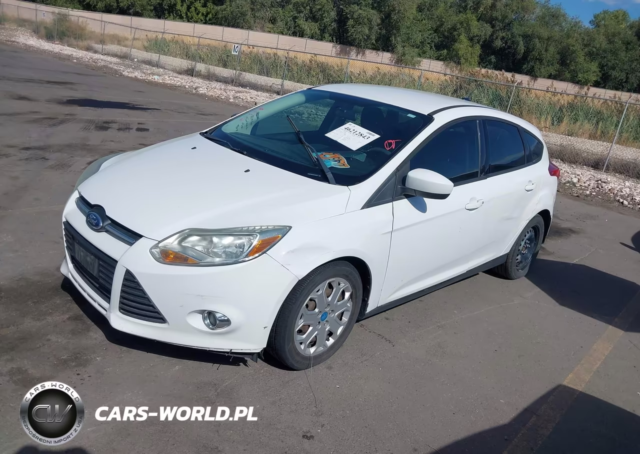 2012 Ford Focus Se VIN:1FAHP3K2XCL197346 - 2