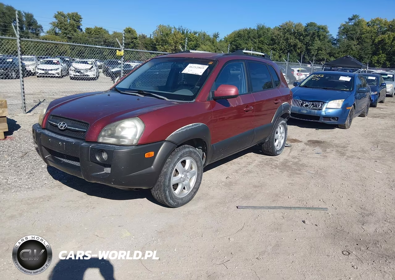 2005 Hyundai Tucson Gls-Lx VIN:KM8JN72D75U140766 - 2
