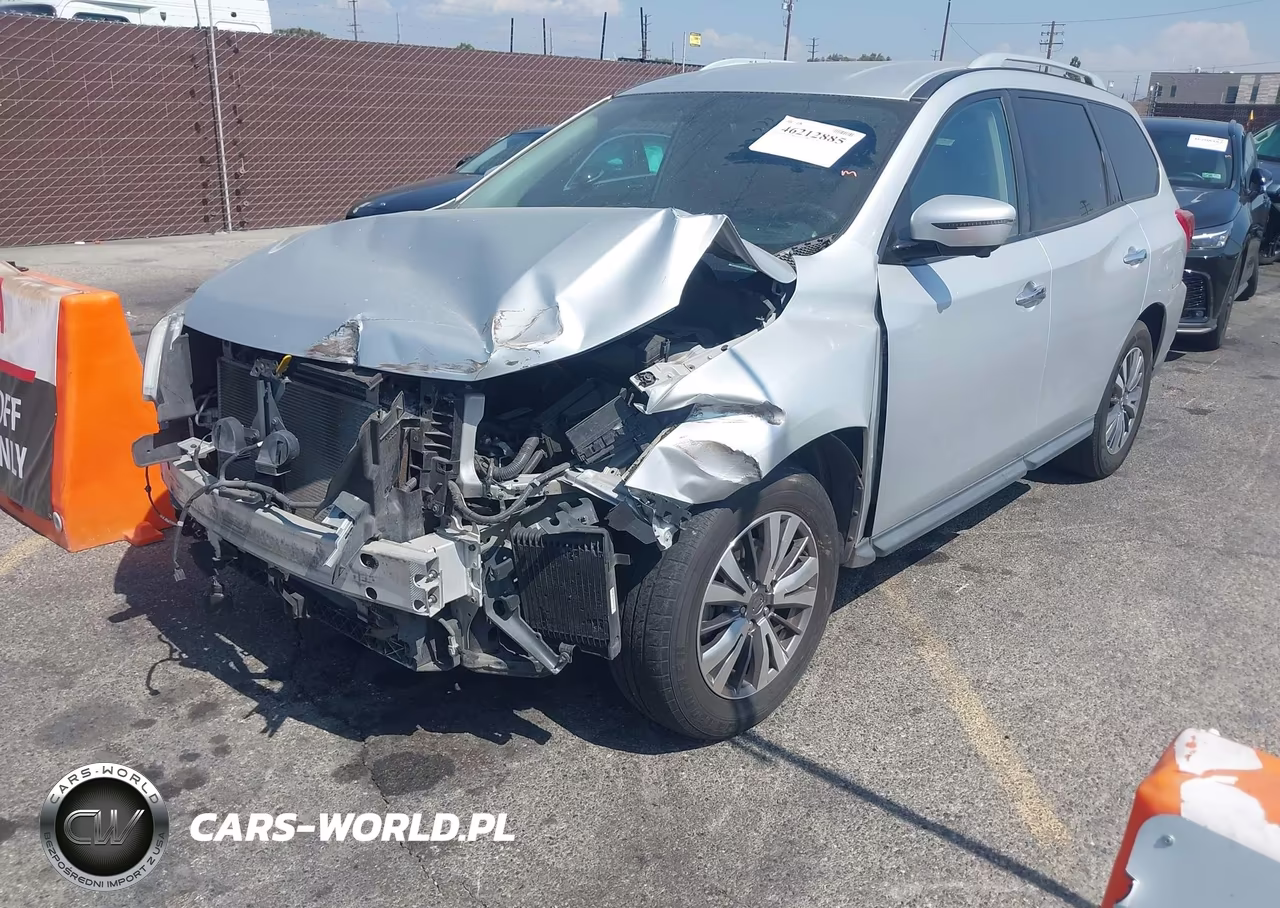 2019 Nissan Pathfinder Sl VIN:5N1DR2MN8KC624148 - 2
